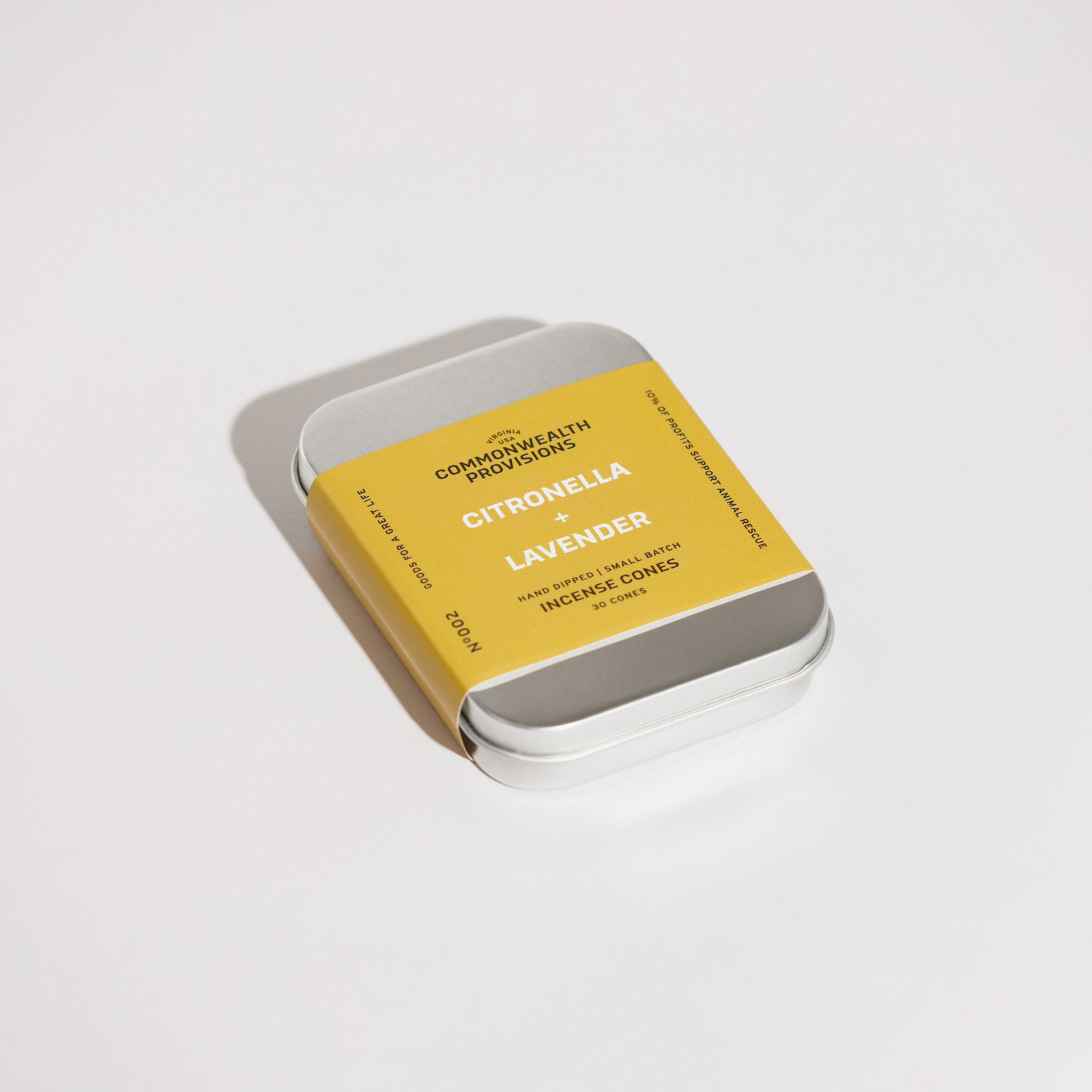 Citronella + Lavender Incense Cones | Commonwealth Provisions