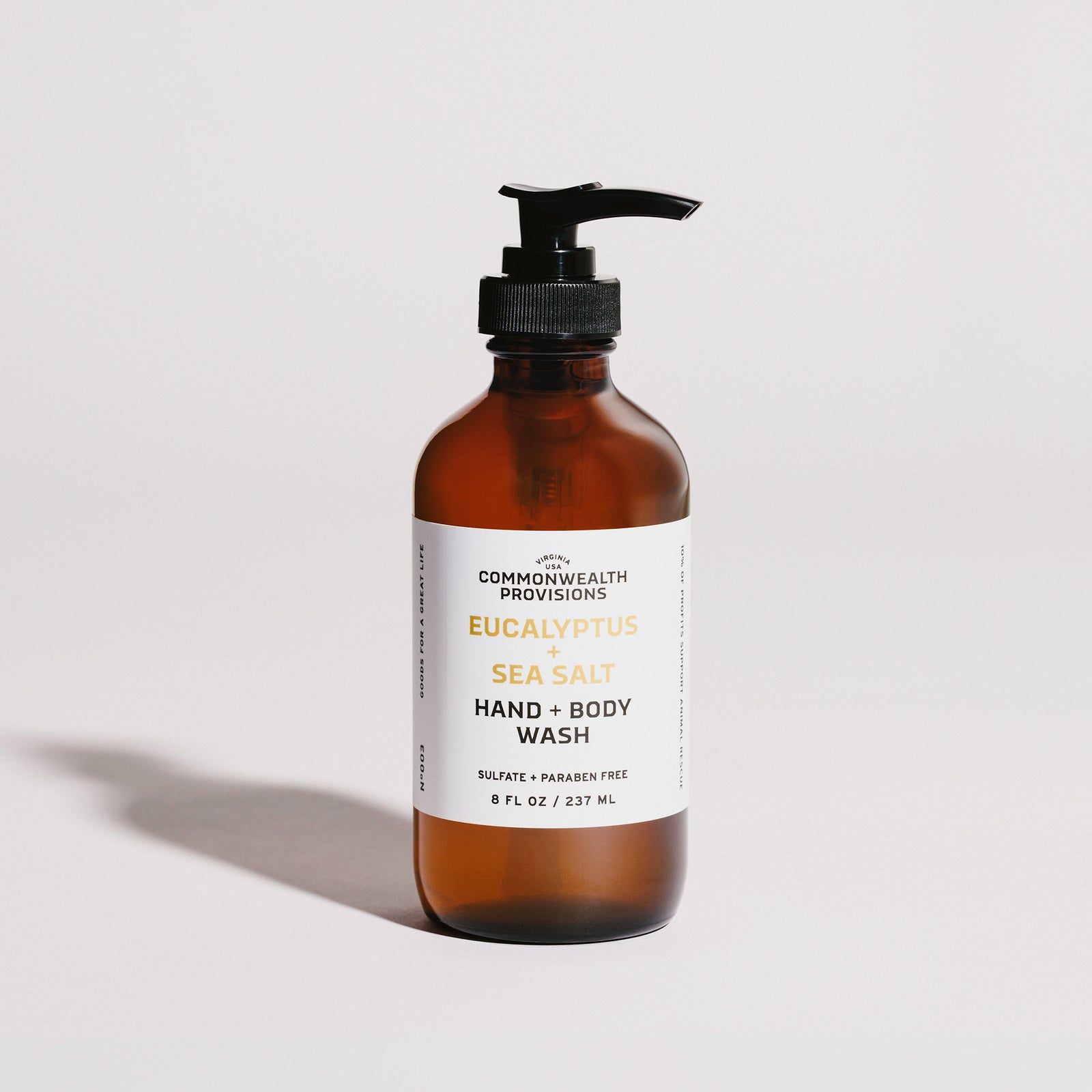 Eucalyptus + Sea Salt Hand + Body Wash | Commonwealth Provisions