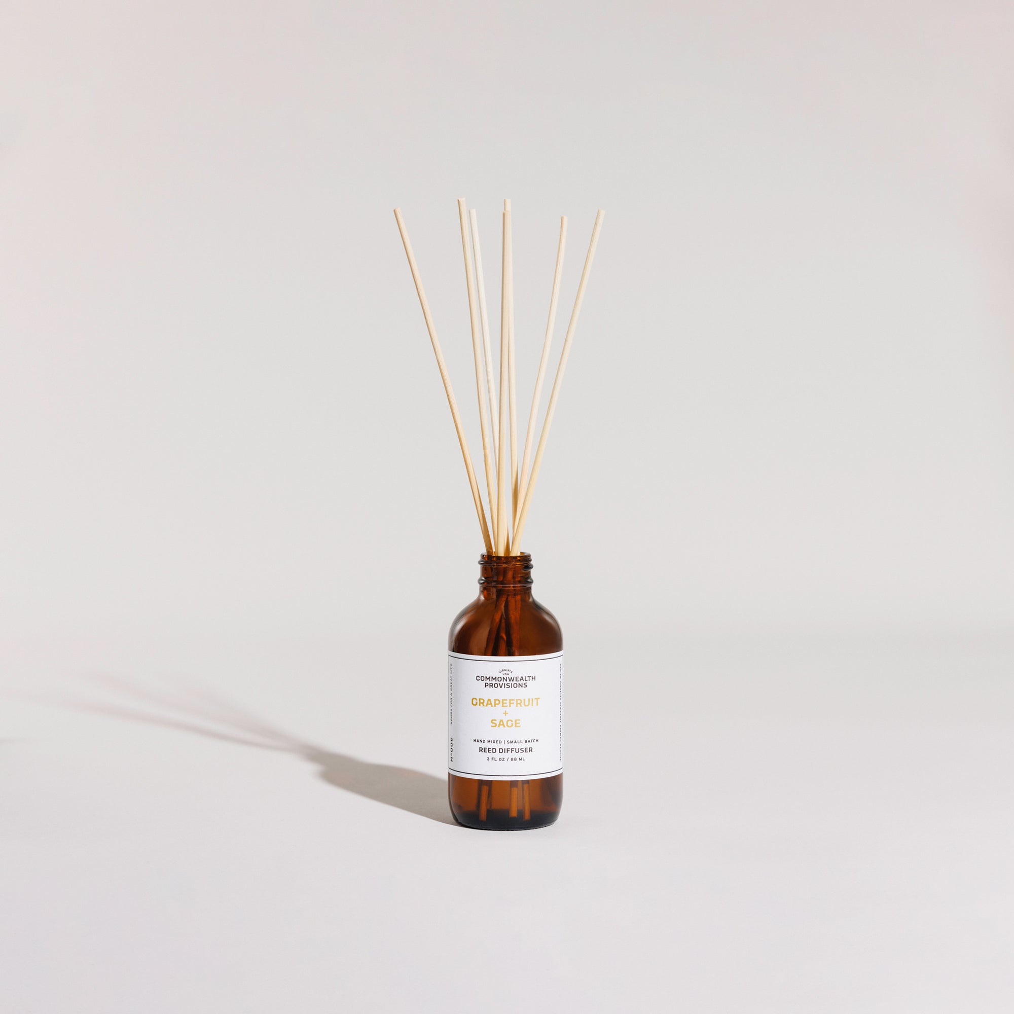 Grapefruit + Sage Reed Diffuser | Commonwealth Provisions