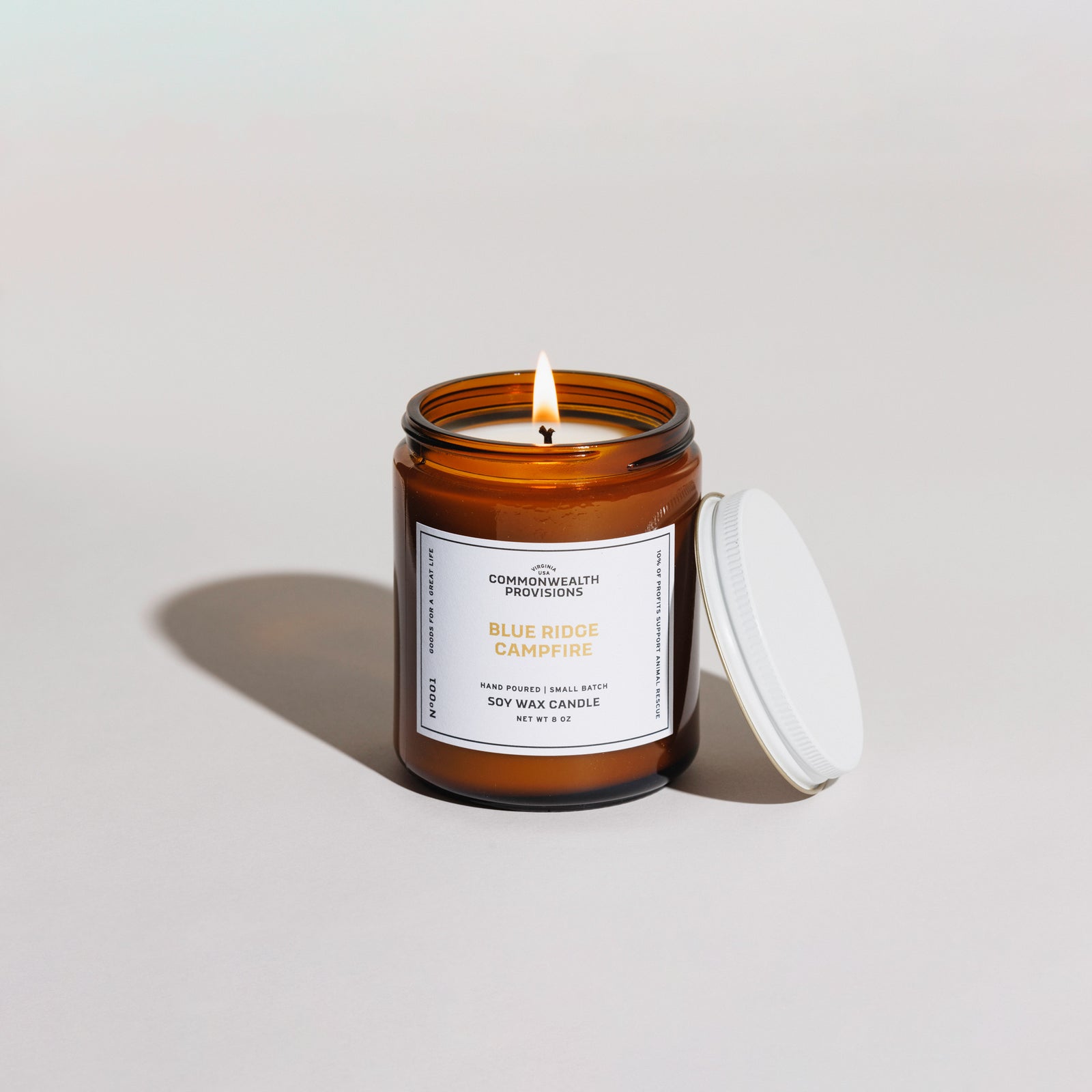 Blue Ridge Campfire Standard Candle | Commonwealth Provisions
