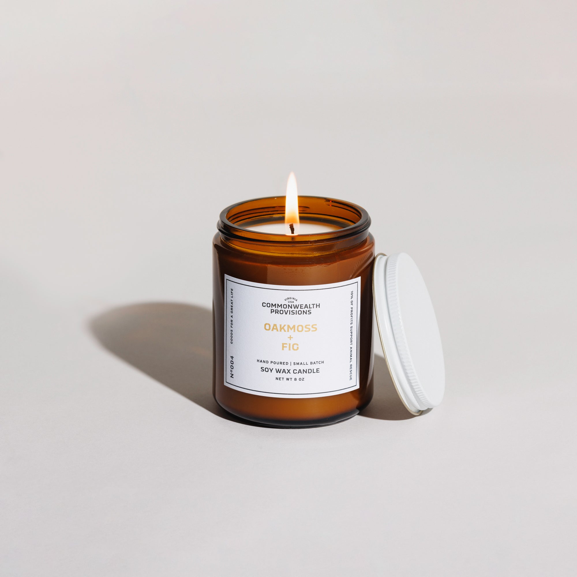Oakmoss + Fig Standard Candle | Commonwealth Provisions