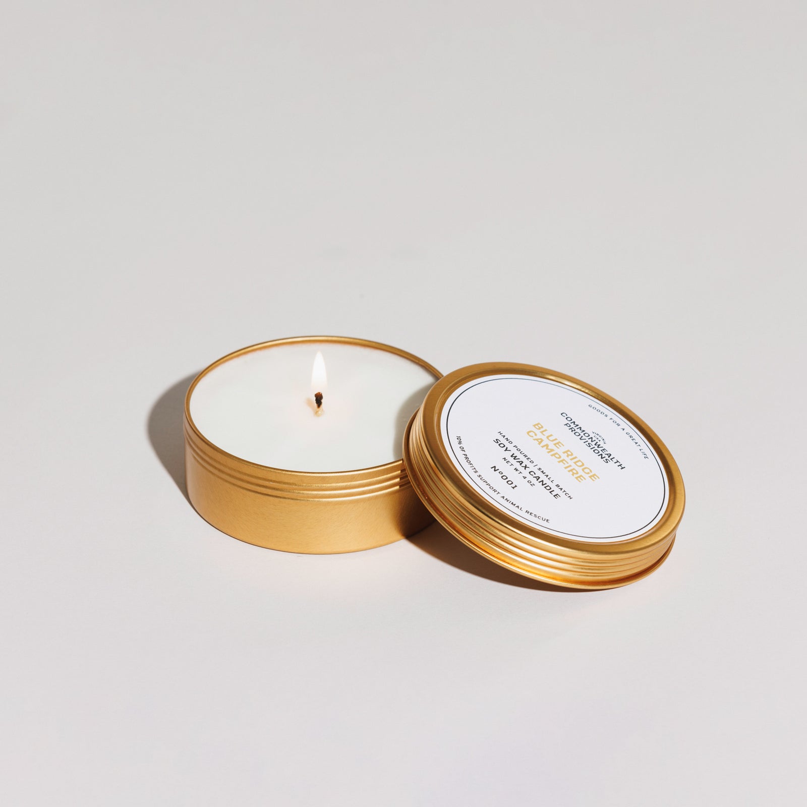 Blue Ridge Campfire Travel Candle | Commonwealth Provisions