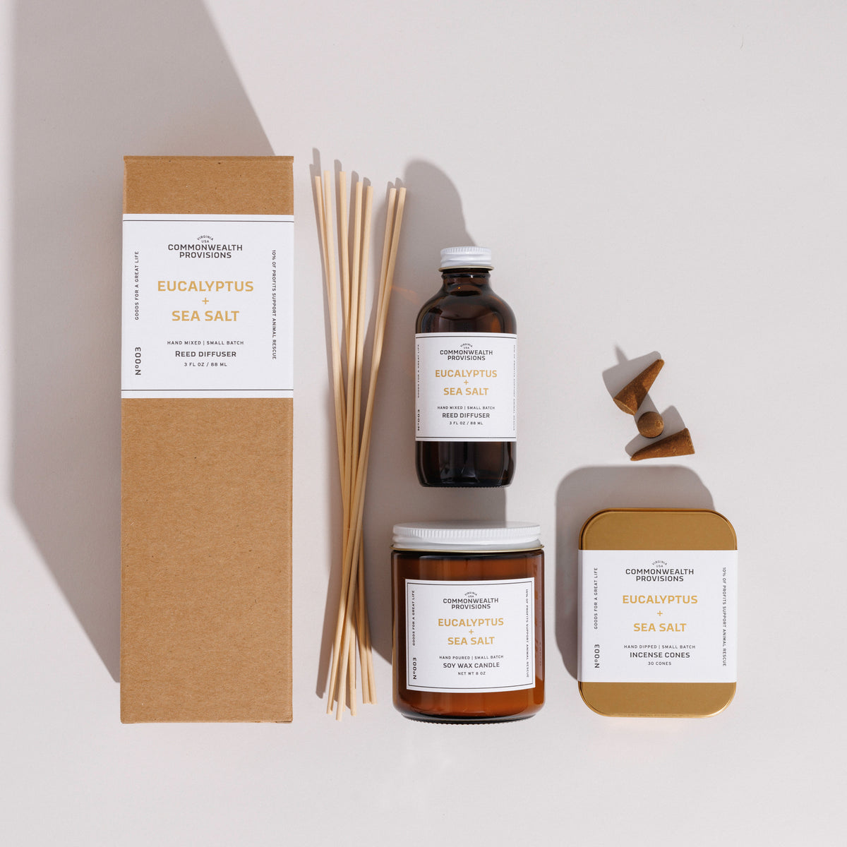 Eucalyptus + Sea Salt Collection | Commonwealth Provisions