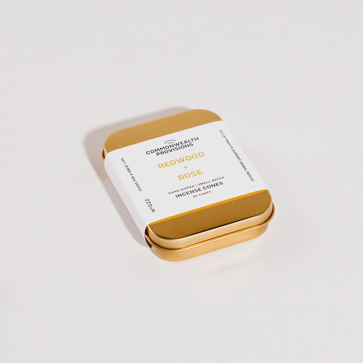 Redwood + Rose Incense Cones | Commonwealth Provisions