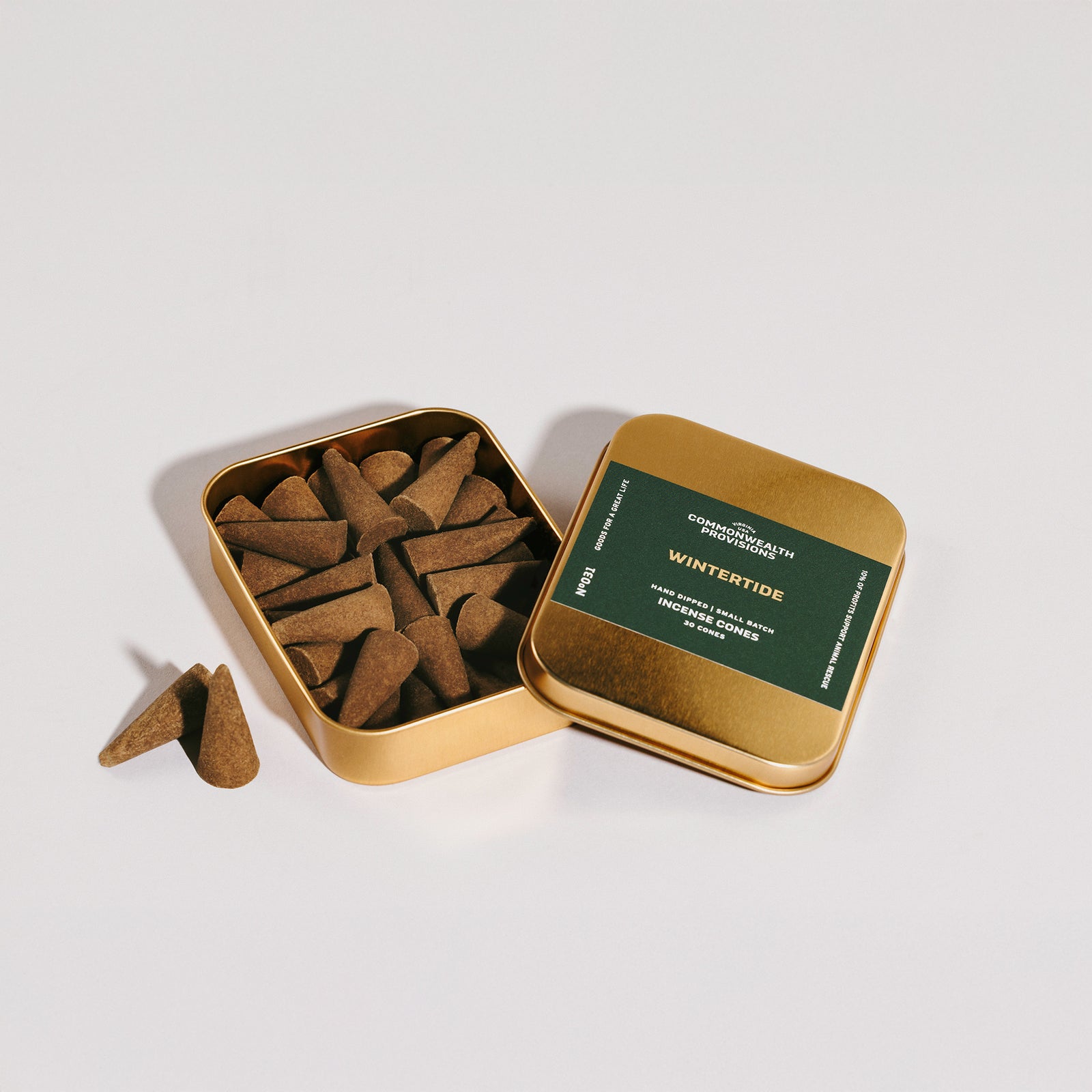 Commonwealth Provisions Wintertide Incense Cones