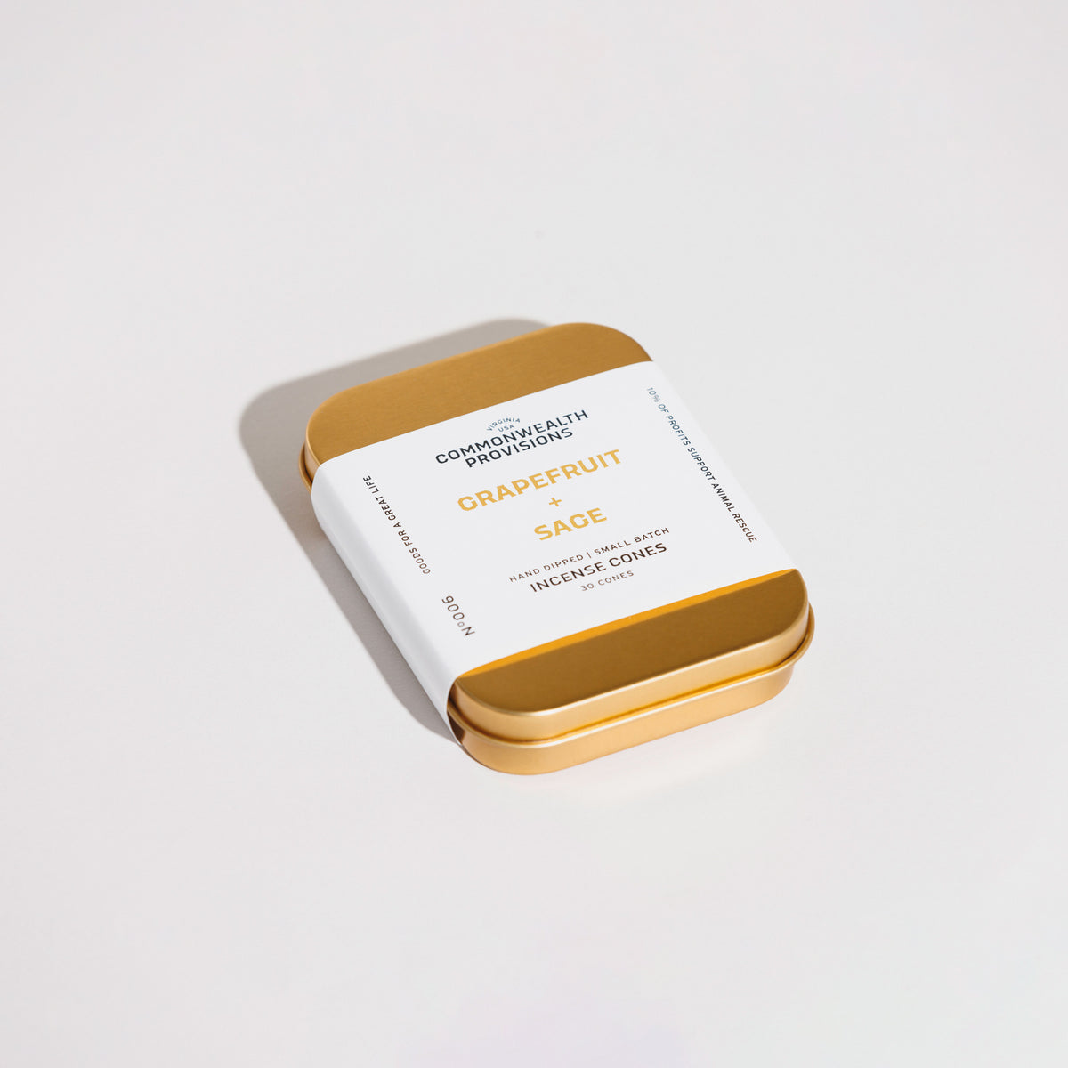 Grapefruit + Sage Incense Cones | Commonwealth Provisions