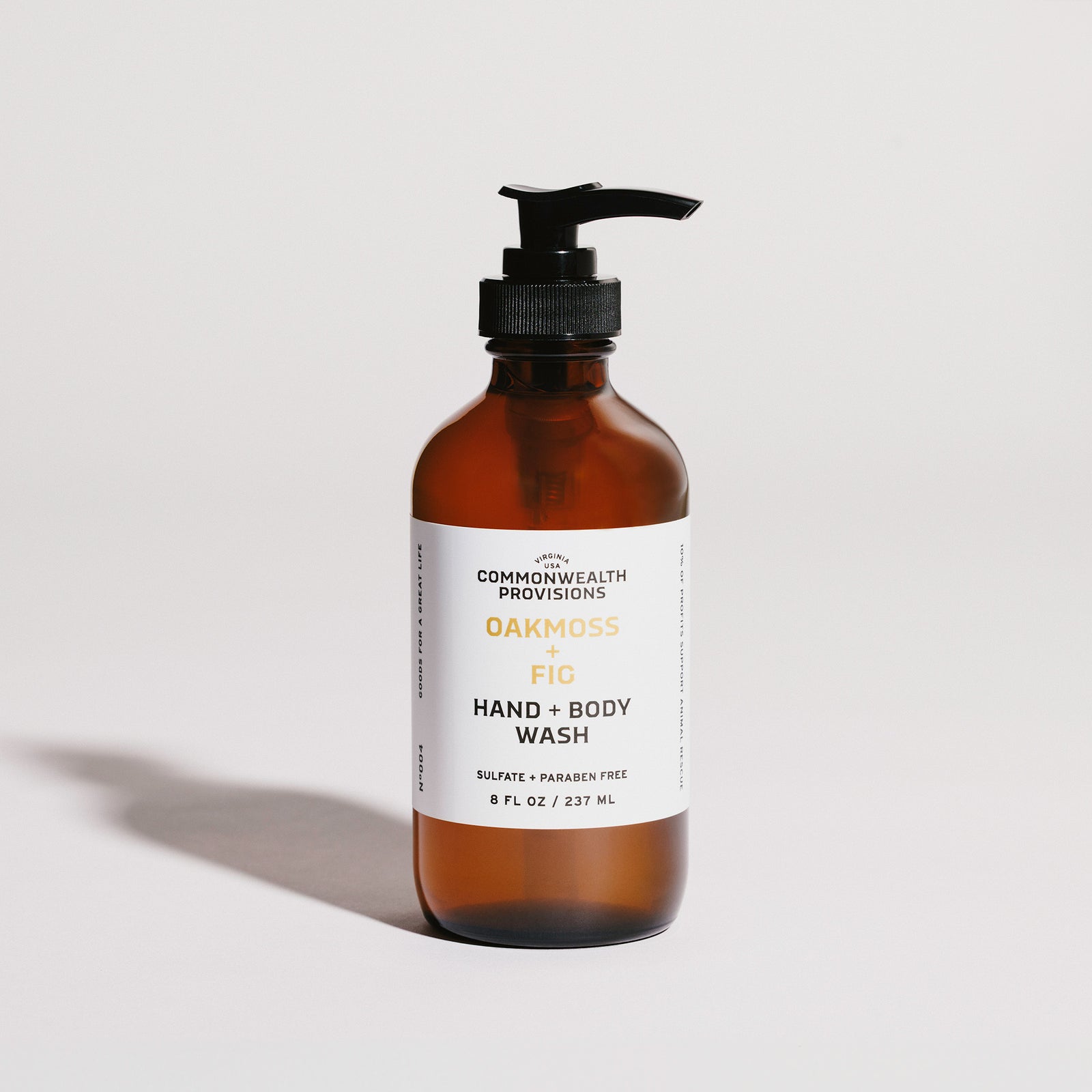Oakmoss + Fig Hand + Body Wash Commonwealth Provisions