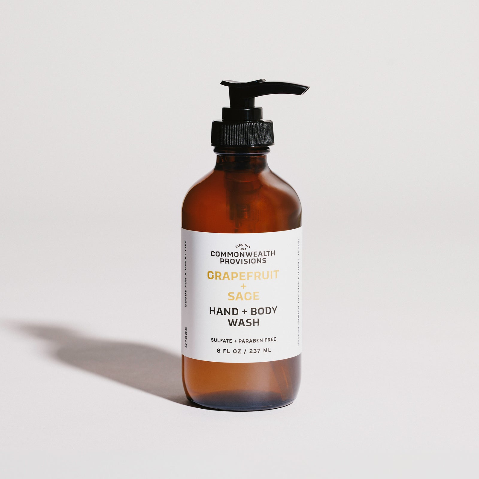 Grapefruit + Sage Hand + Body Wash | Commonwealth Provisions
