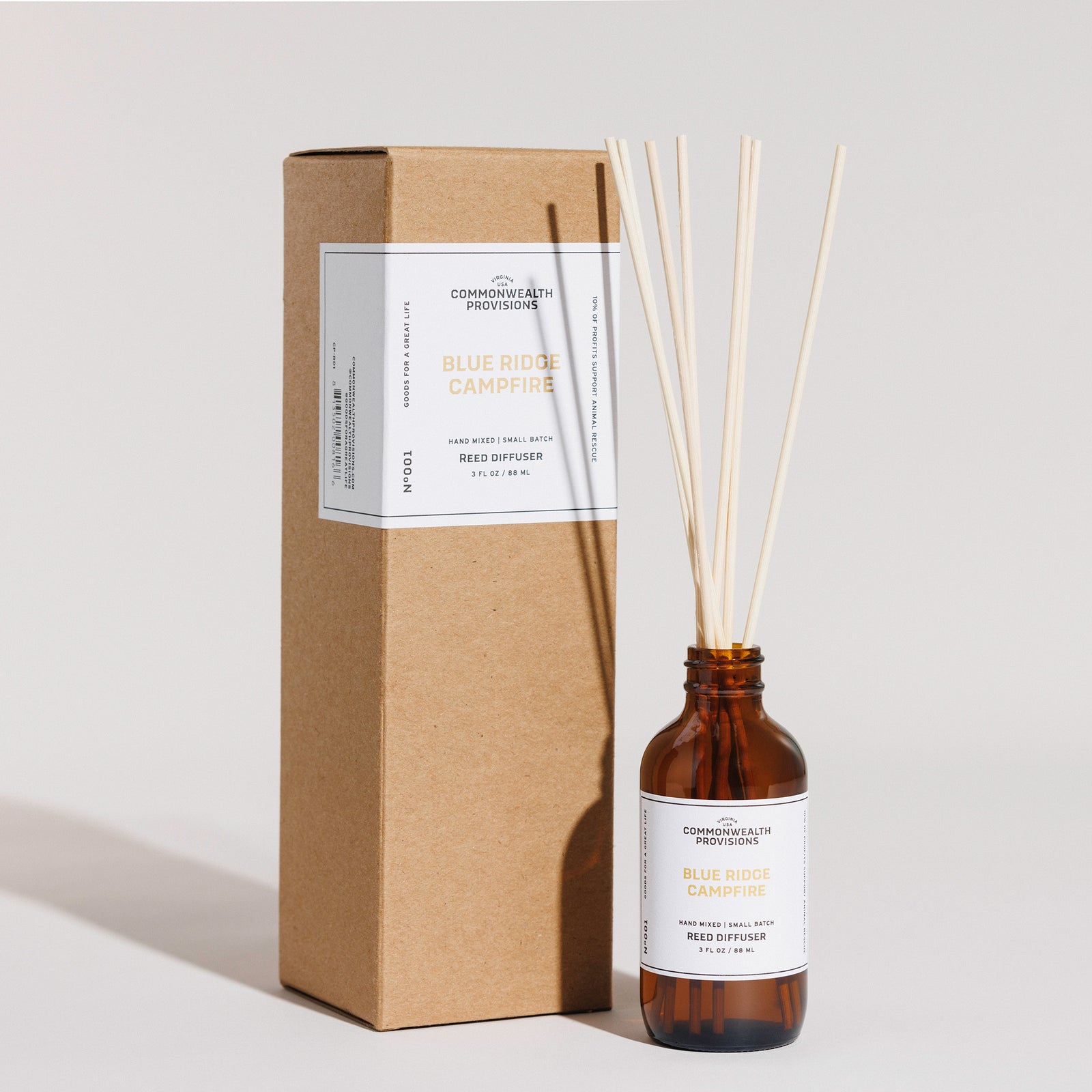 Blue Ridge Campfire Reed Diffuser | Commonwealth Provisions