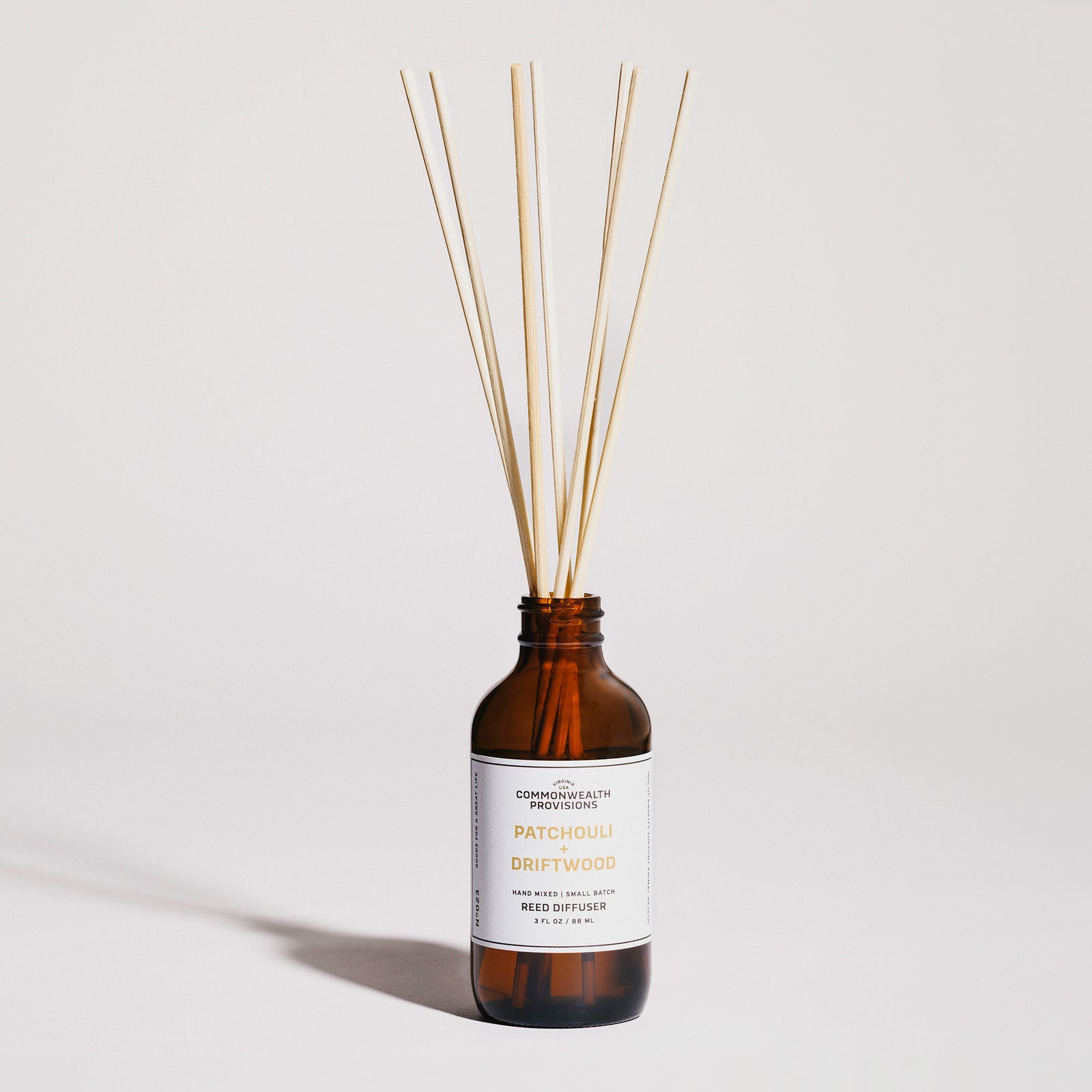 Commonwealth Provisions Patchouli + Driftwood Reed Diffuser