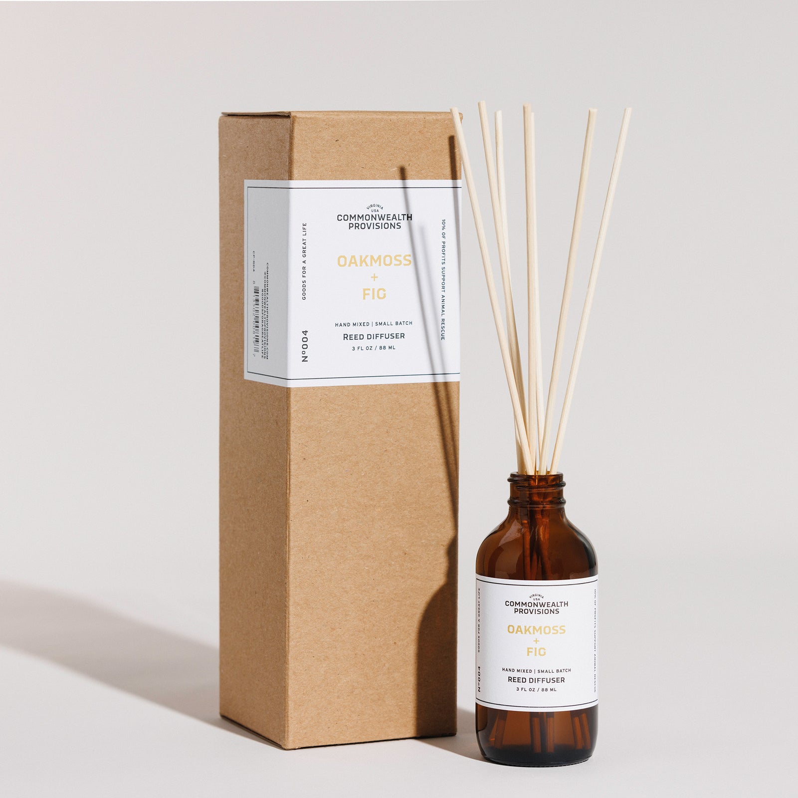 Oakmoss + Fig Reed Diffuser | Commonwealth Provisions
