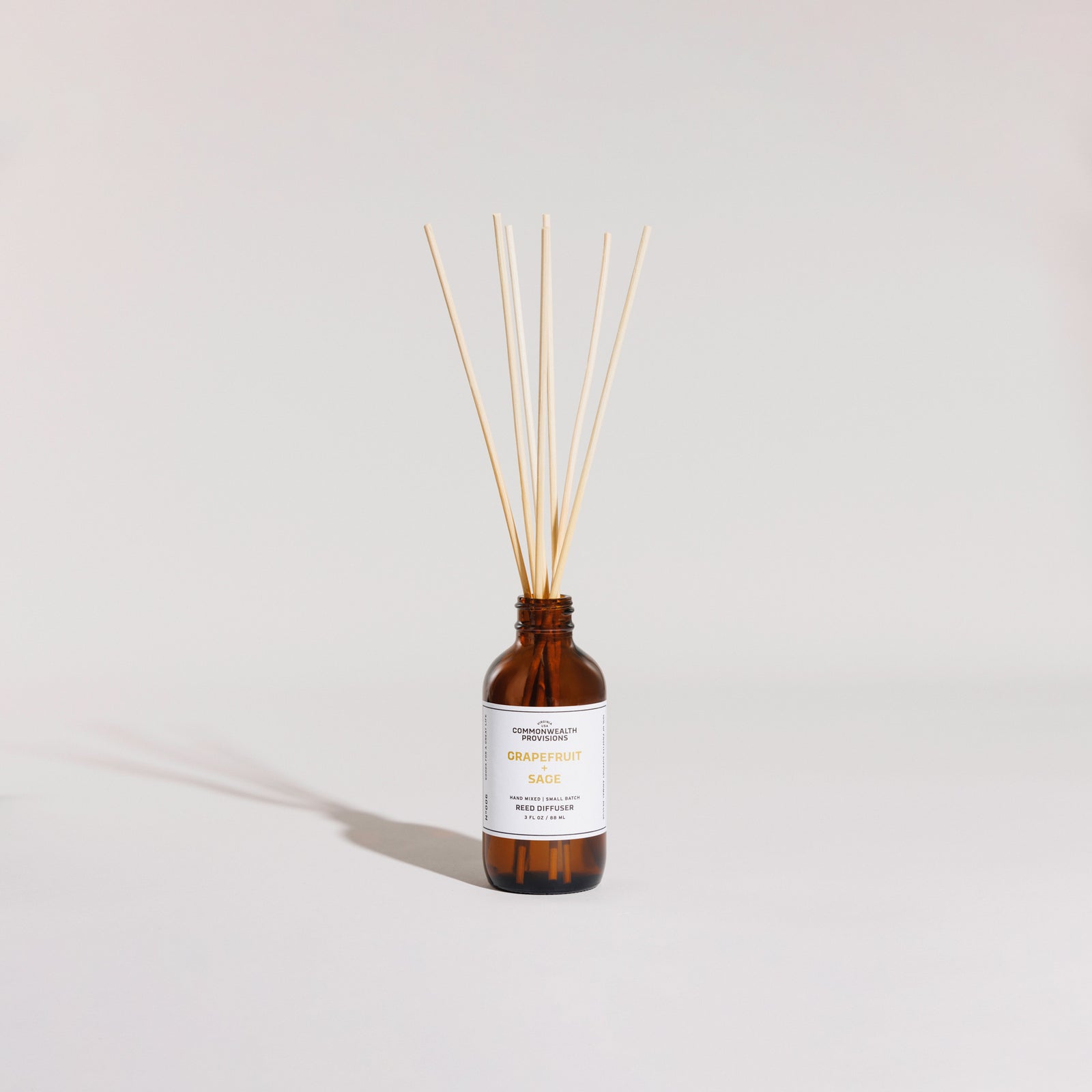 Grapefruit + Sage Reed Diffuser | Commonwealth Provisions