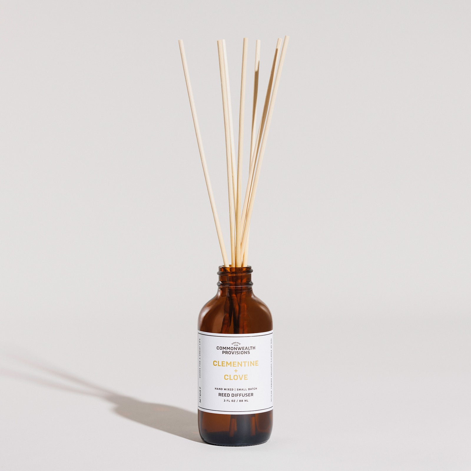 Clementine + Clove Reed Diffuser | Commonwealth Provisions