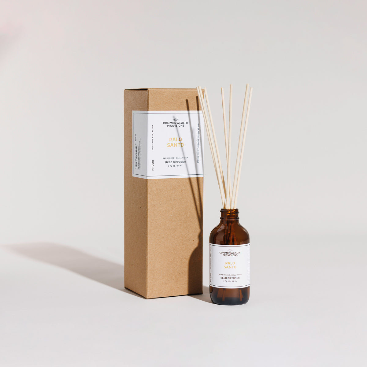 Palo Santo Reed Diffuser Commonwealth Provisions