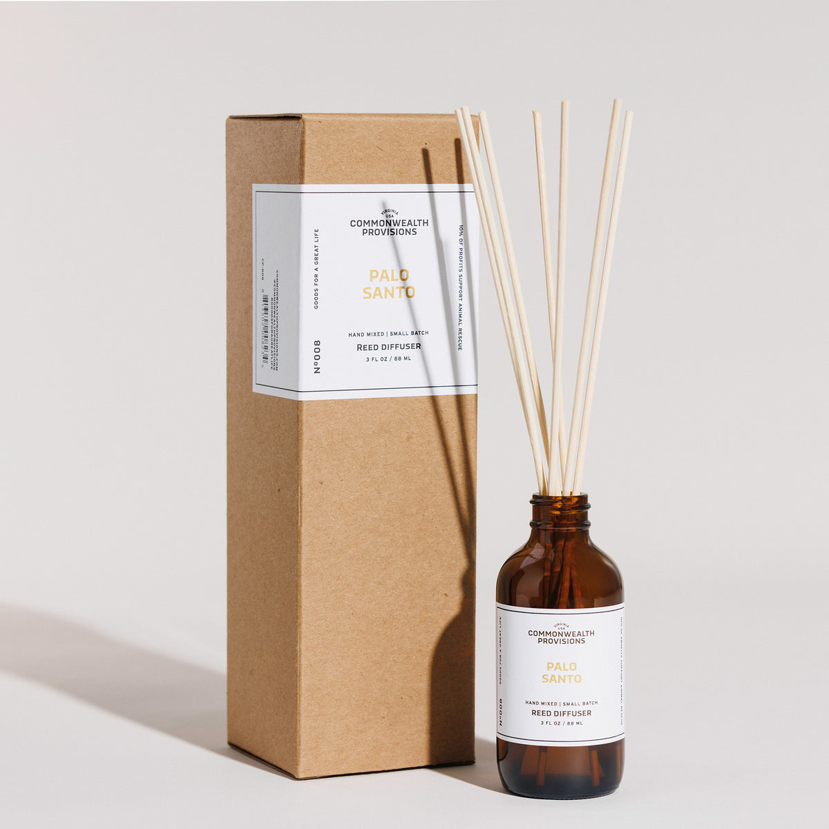 Palo Santo Reed Diffuser | Commonwealth Provisions