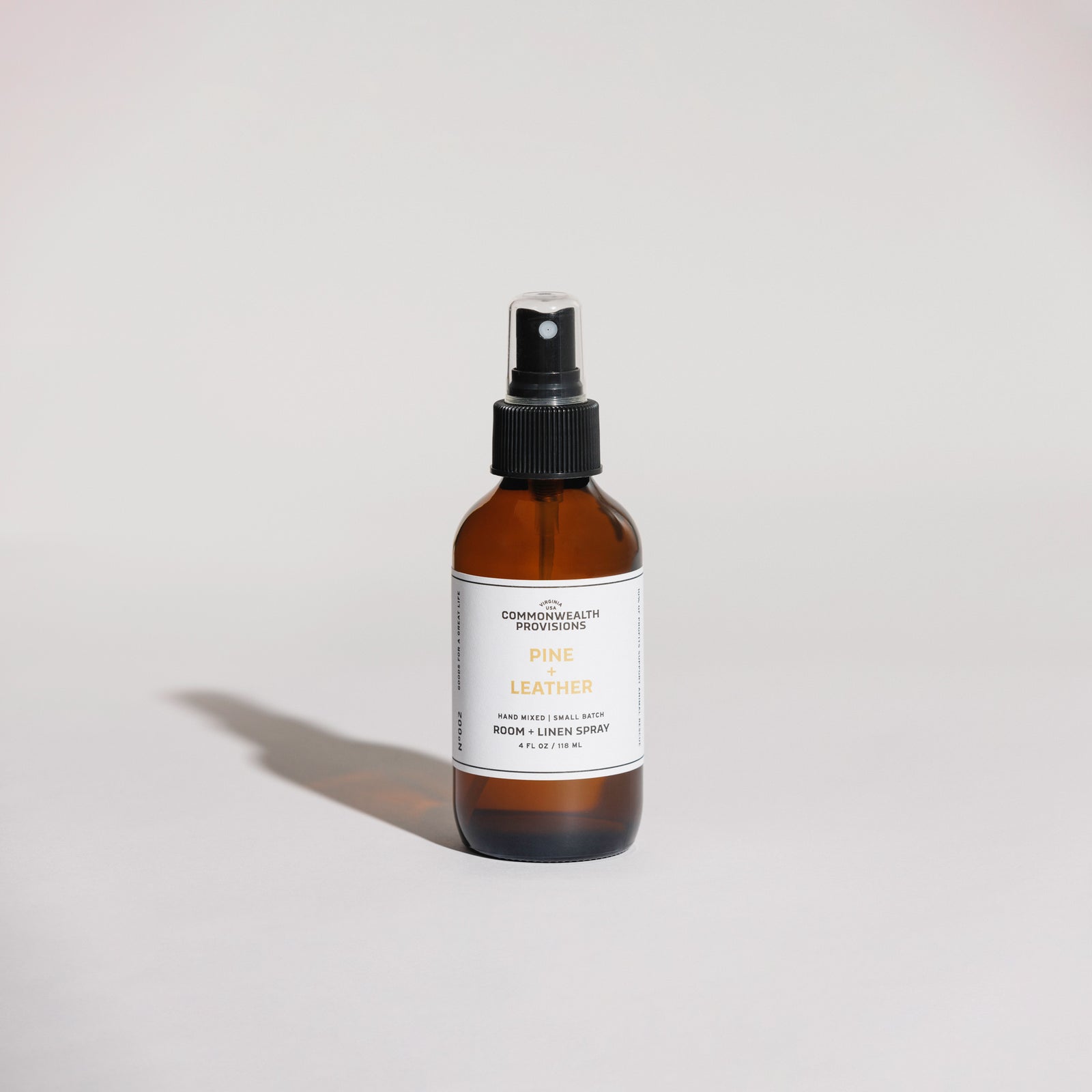 Pine + Leather Room Spray | Commonwealth Provisions