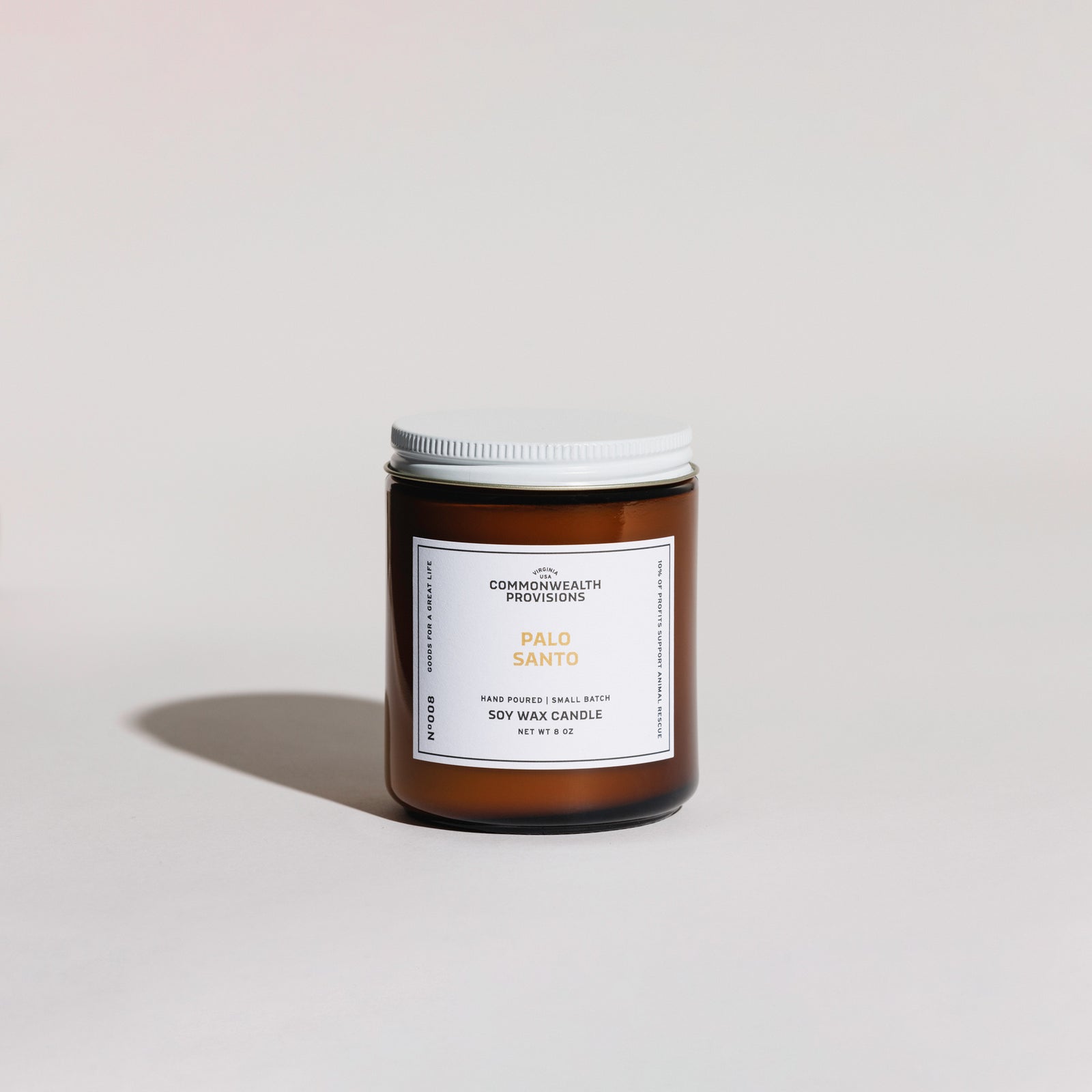 Palo Santo Standard Candle | Commonwealth Provisions