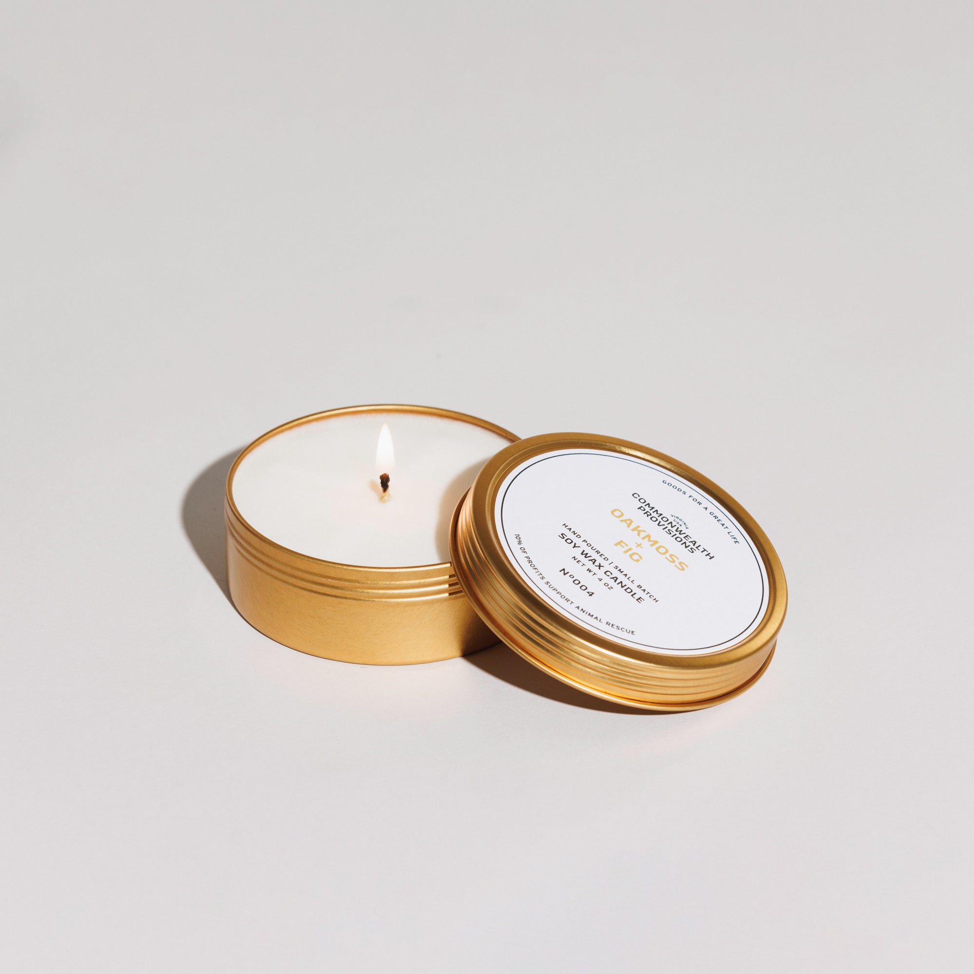 Oakmoss + Fig Travel Candle | Commonwealth Provisions