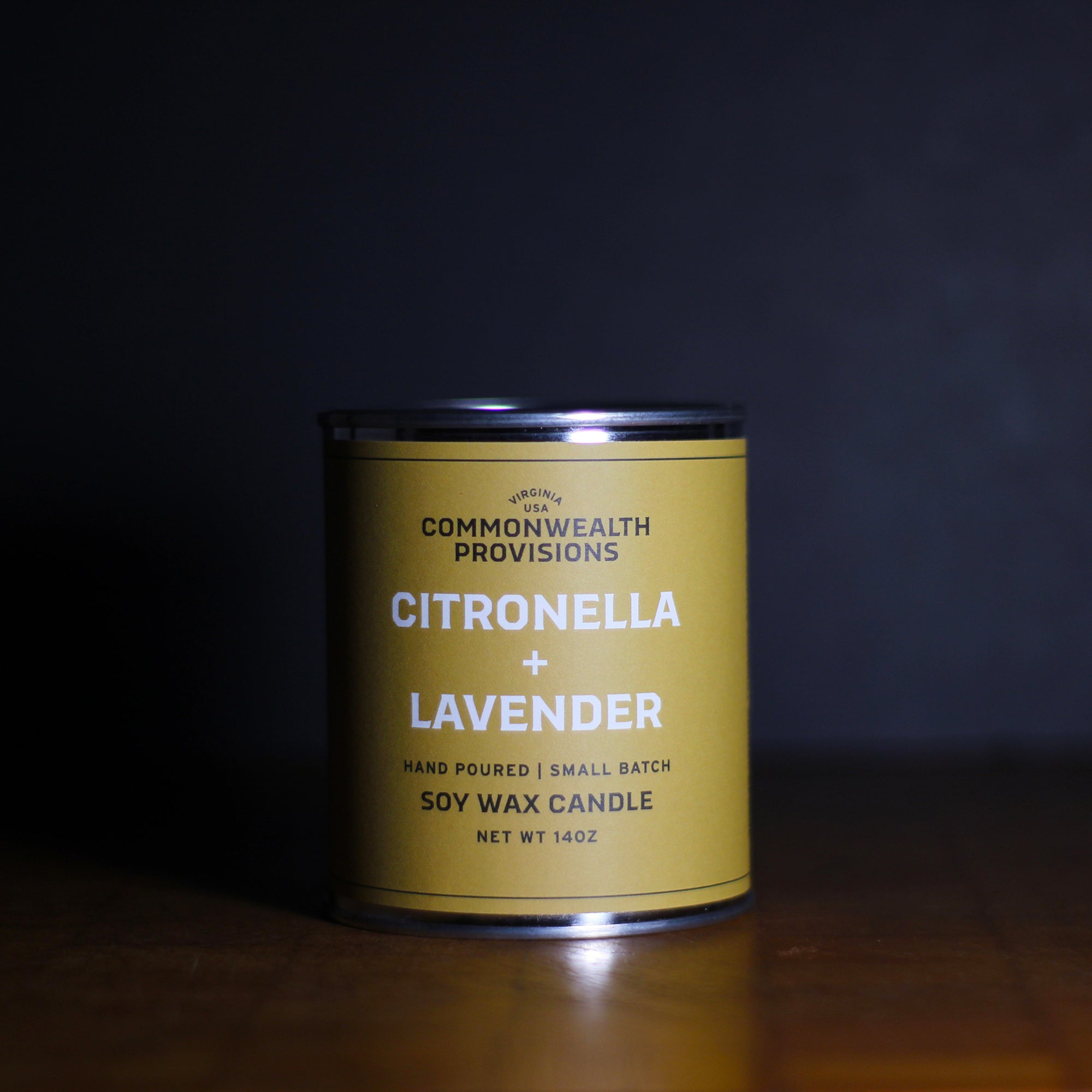 Commonwealth Provisions Citronella + Lavender Candle 