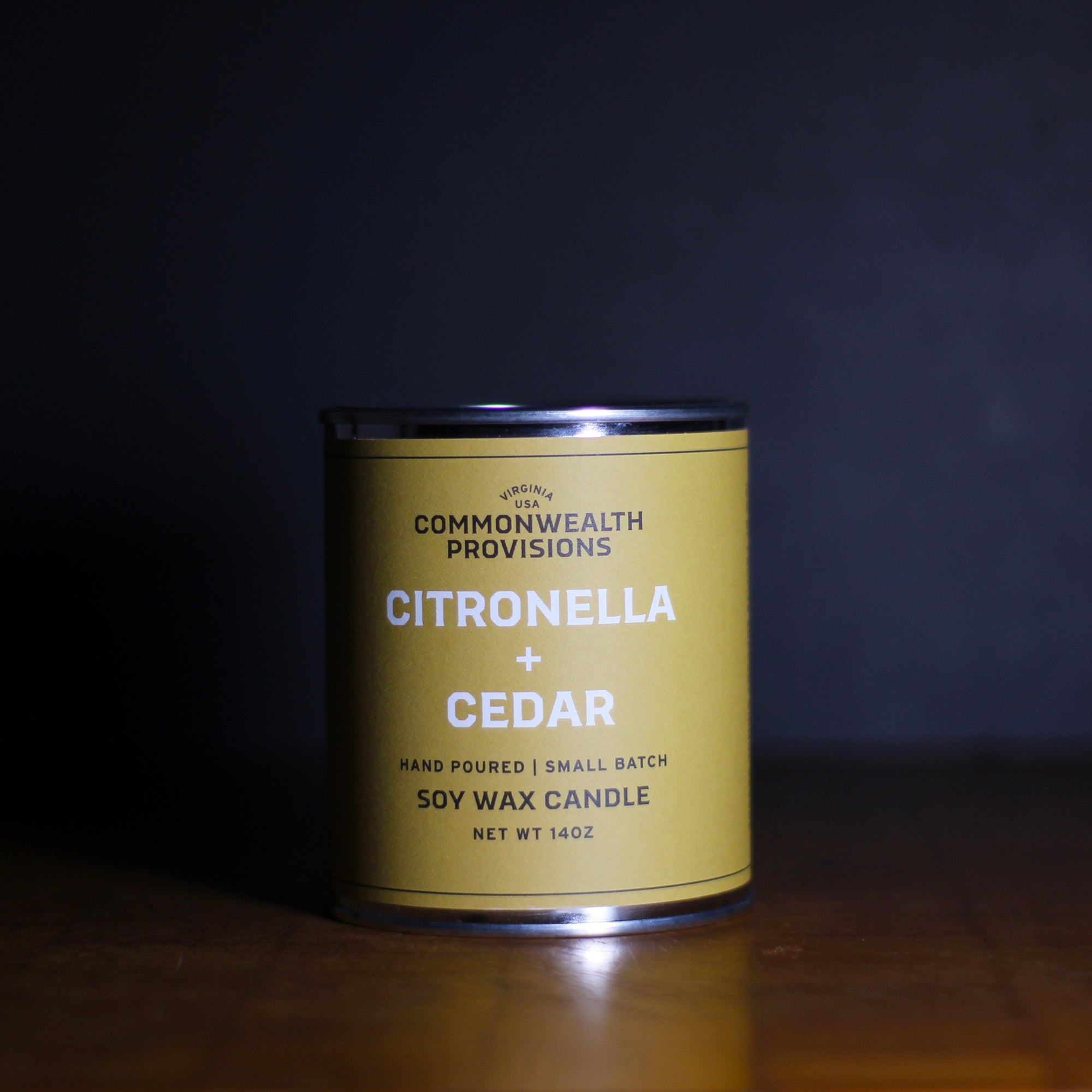 Commonwealth Provisions Citronella + Cedar Candle