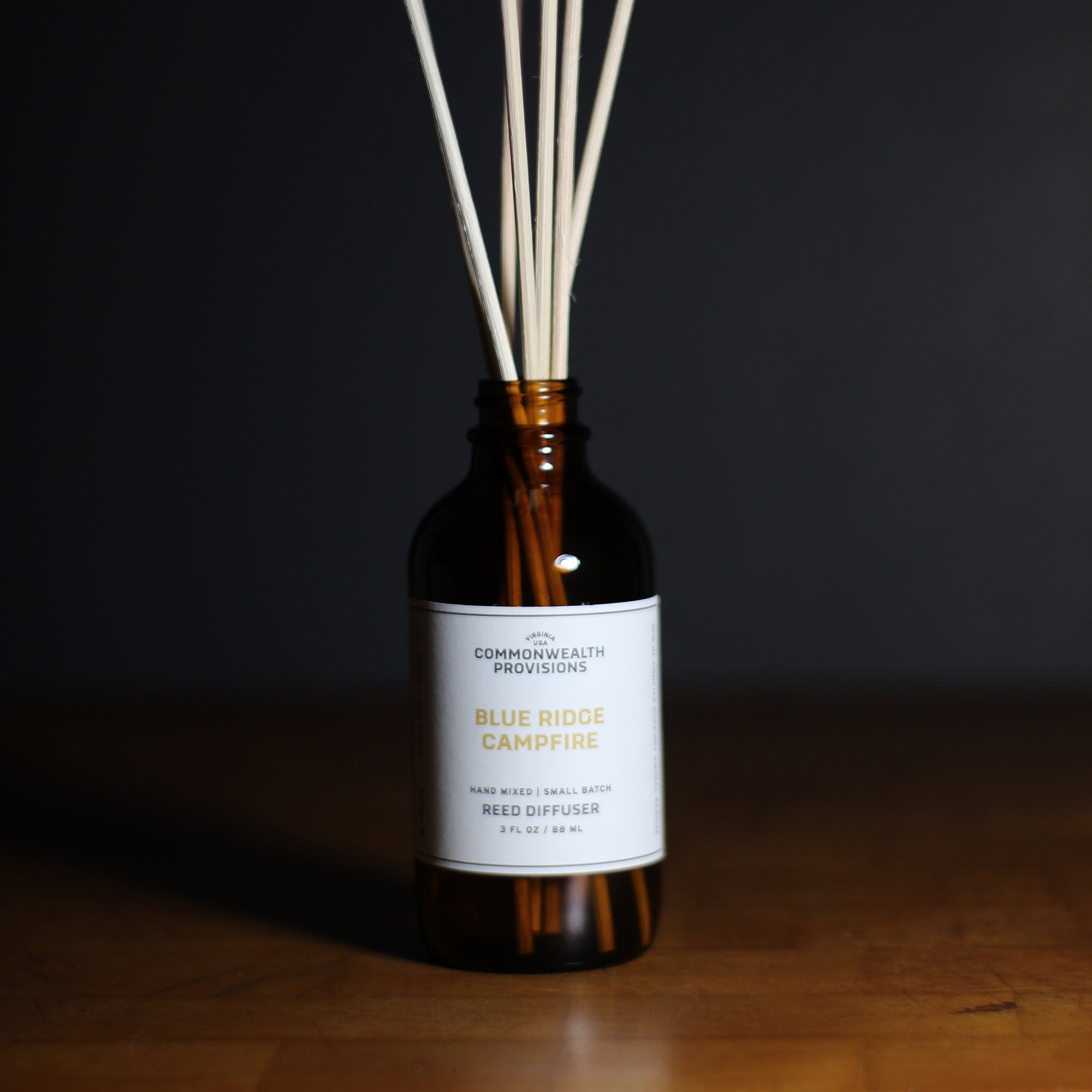 Commonwealth Provisions Blue Ridge Campfire Reed Diffuser