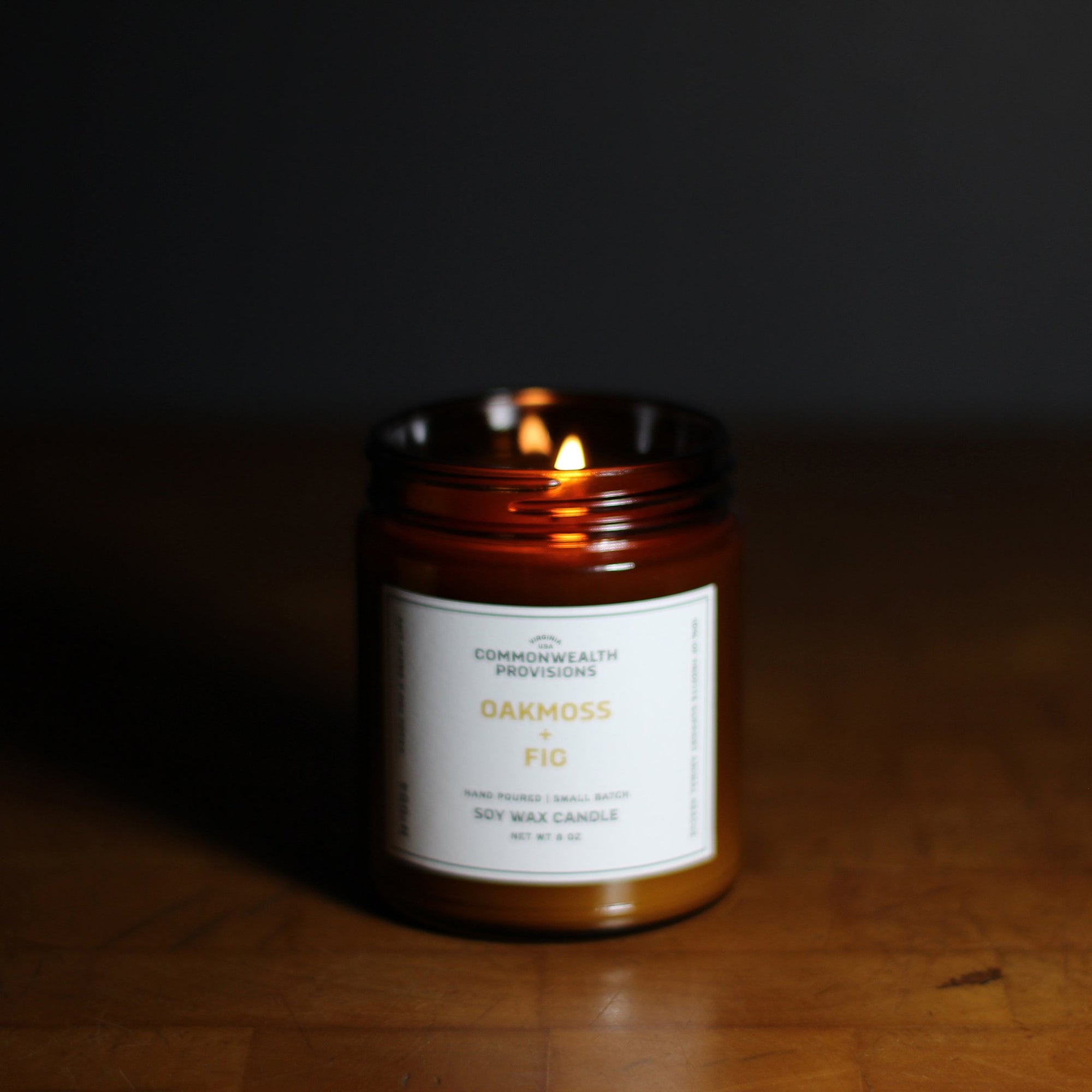 Commonwealth Provisions Oakmoss + Fig Candle