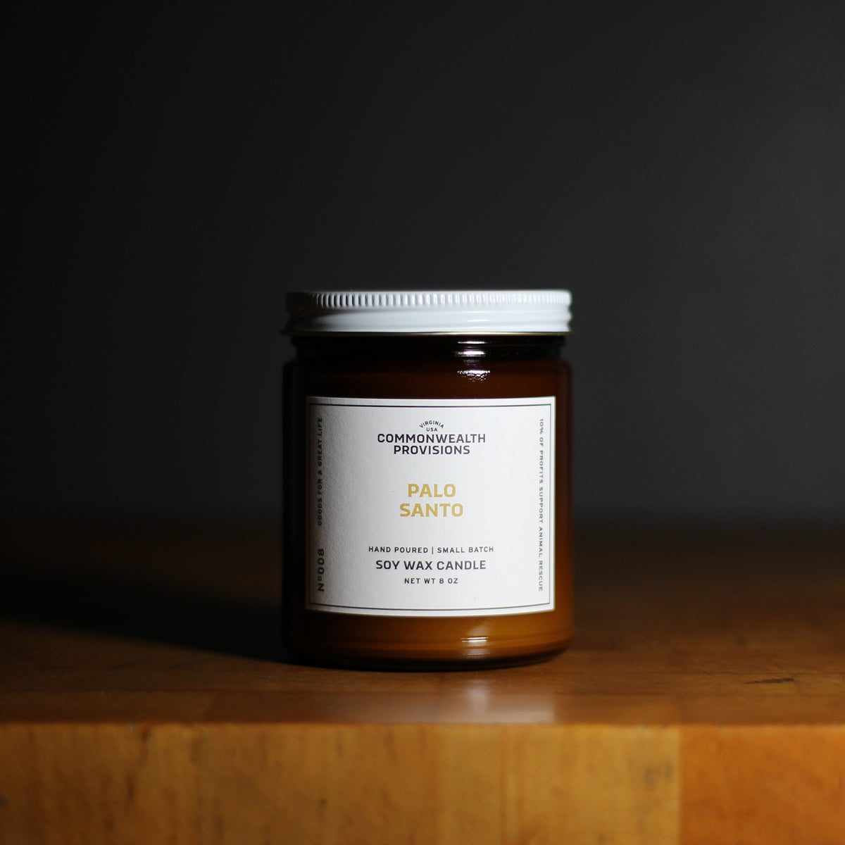 Commonwealth Provisions Palo Santo Candle